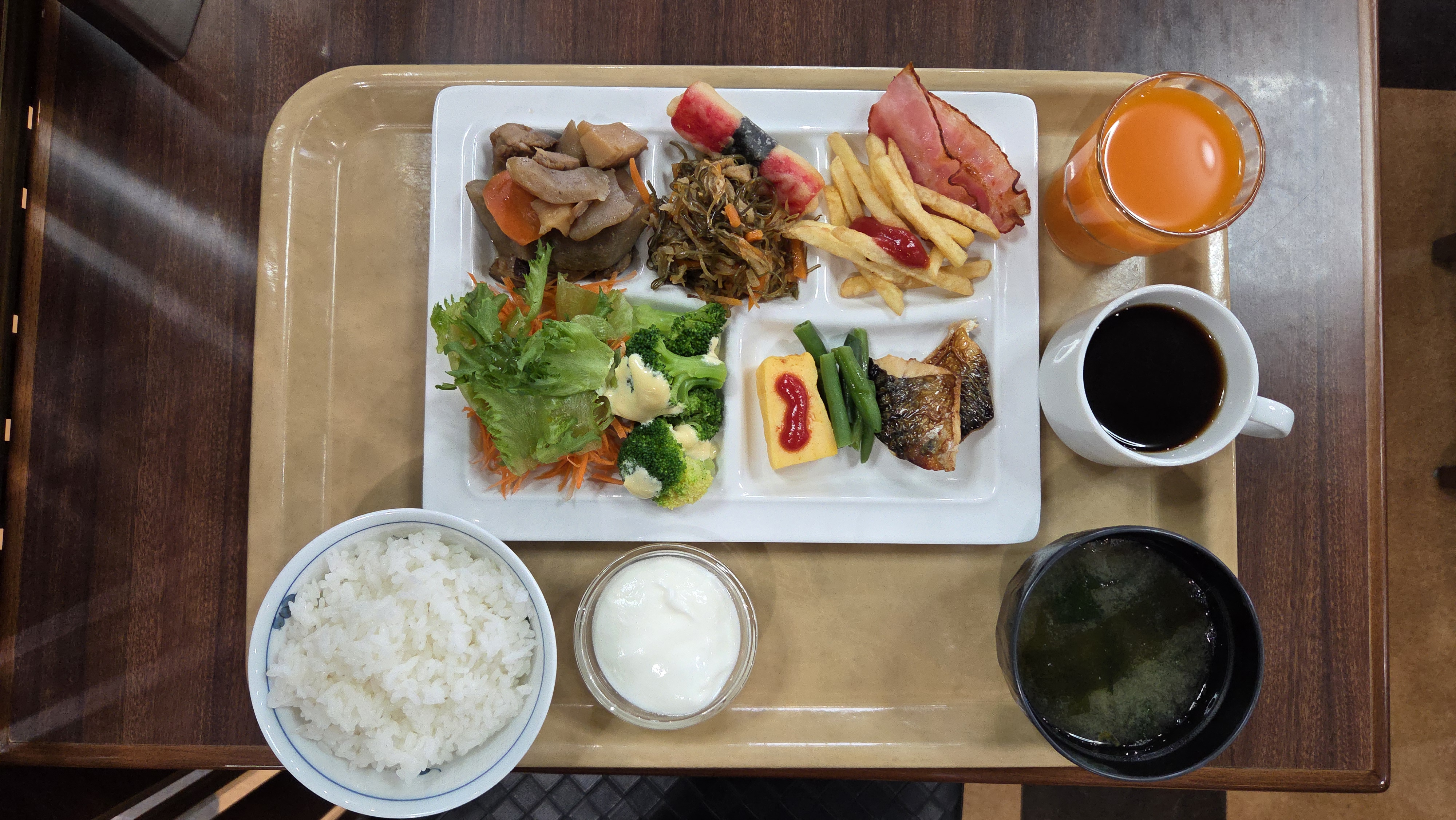 ◆朝食盛り付け例①◆