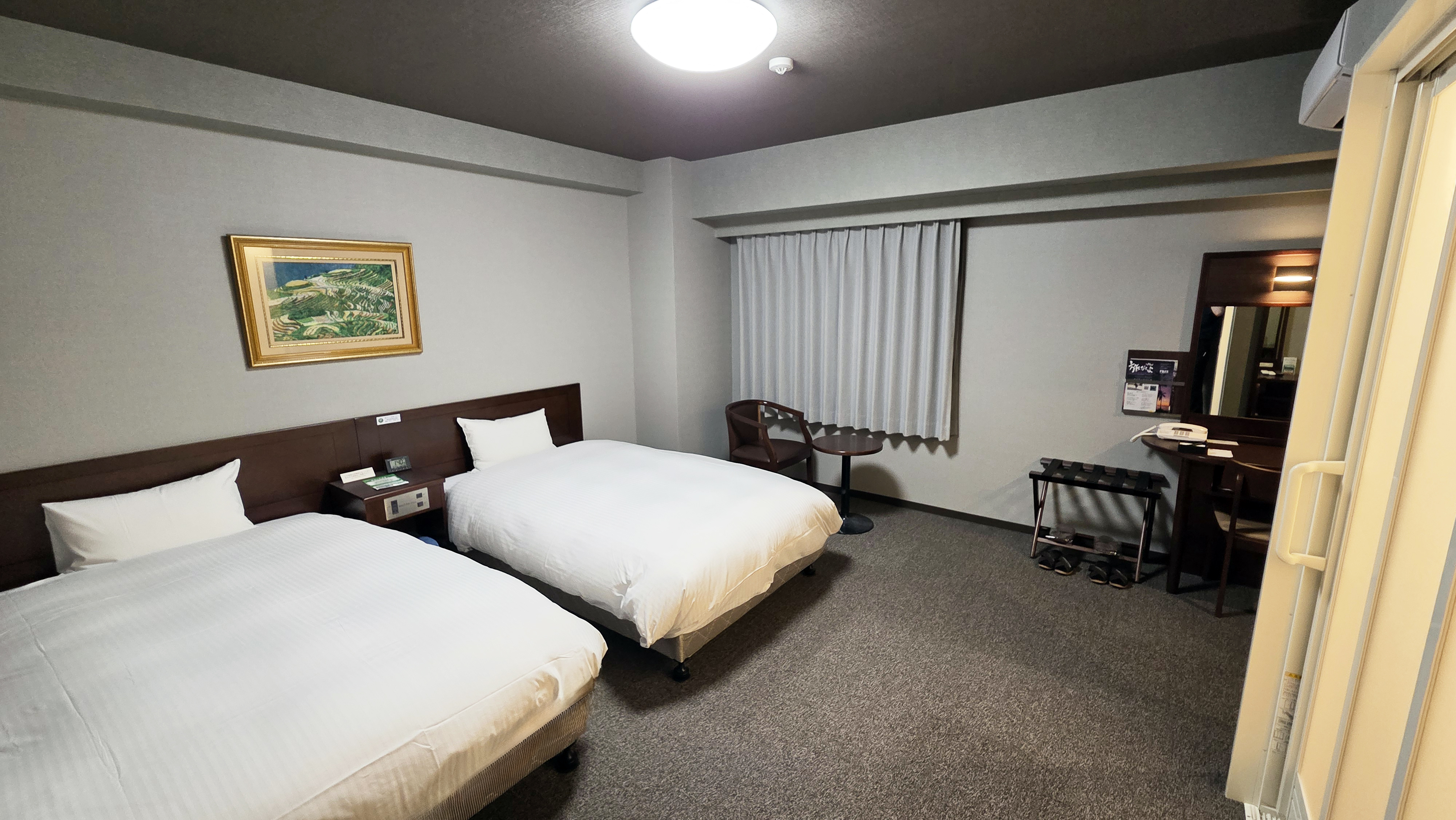 ◆バリアフリールーム◆　120cm幅ベッド2台●23㎡