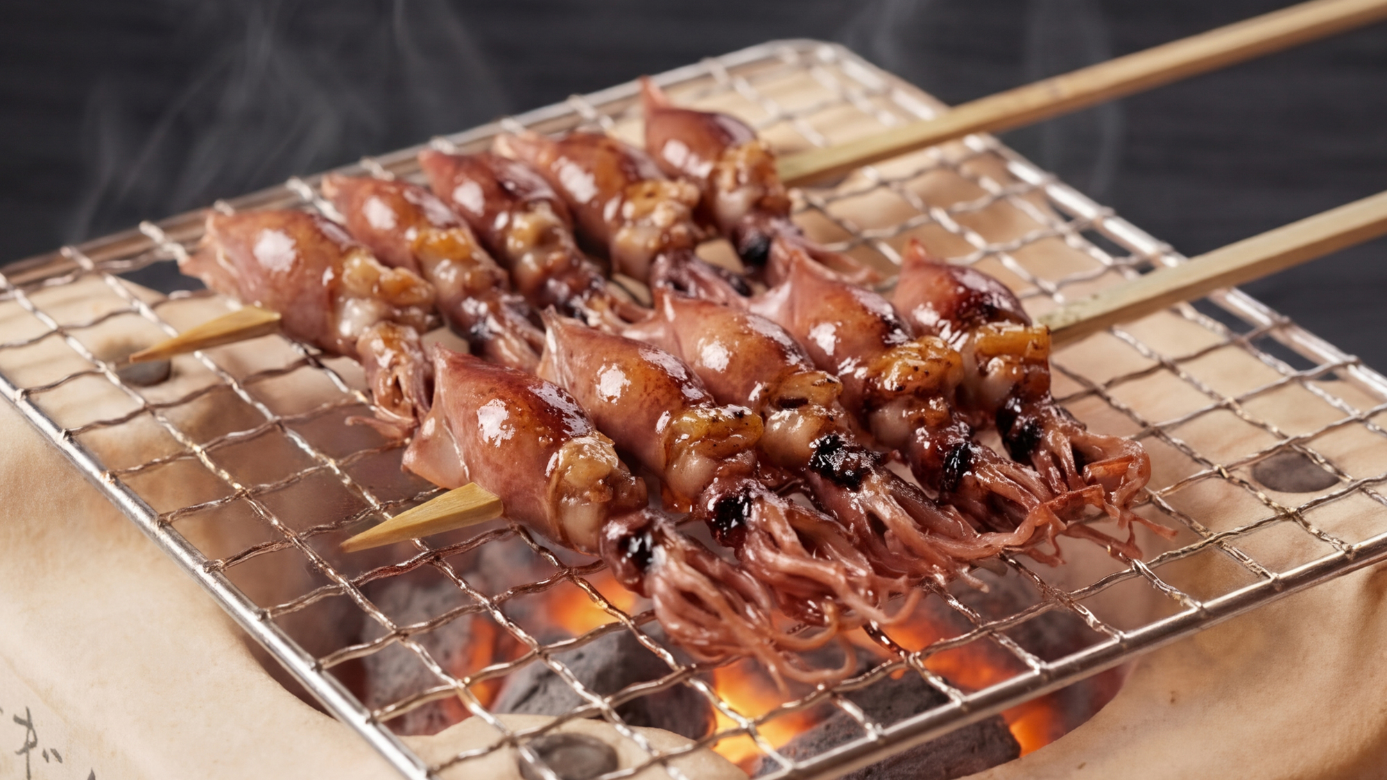 【3月から5月　別注文　ホタルイカ　ぽっぽ炭火焼き】知る人ぞ知る、隠れた春の富山湾名物です