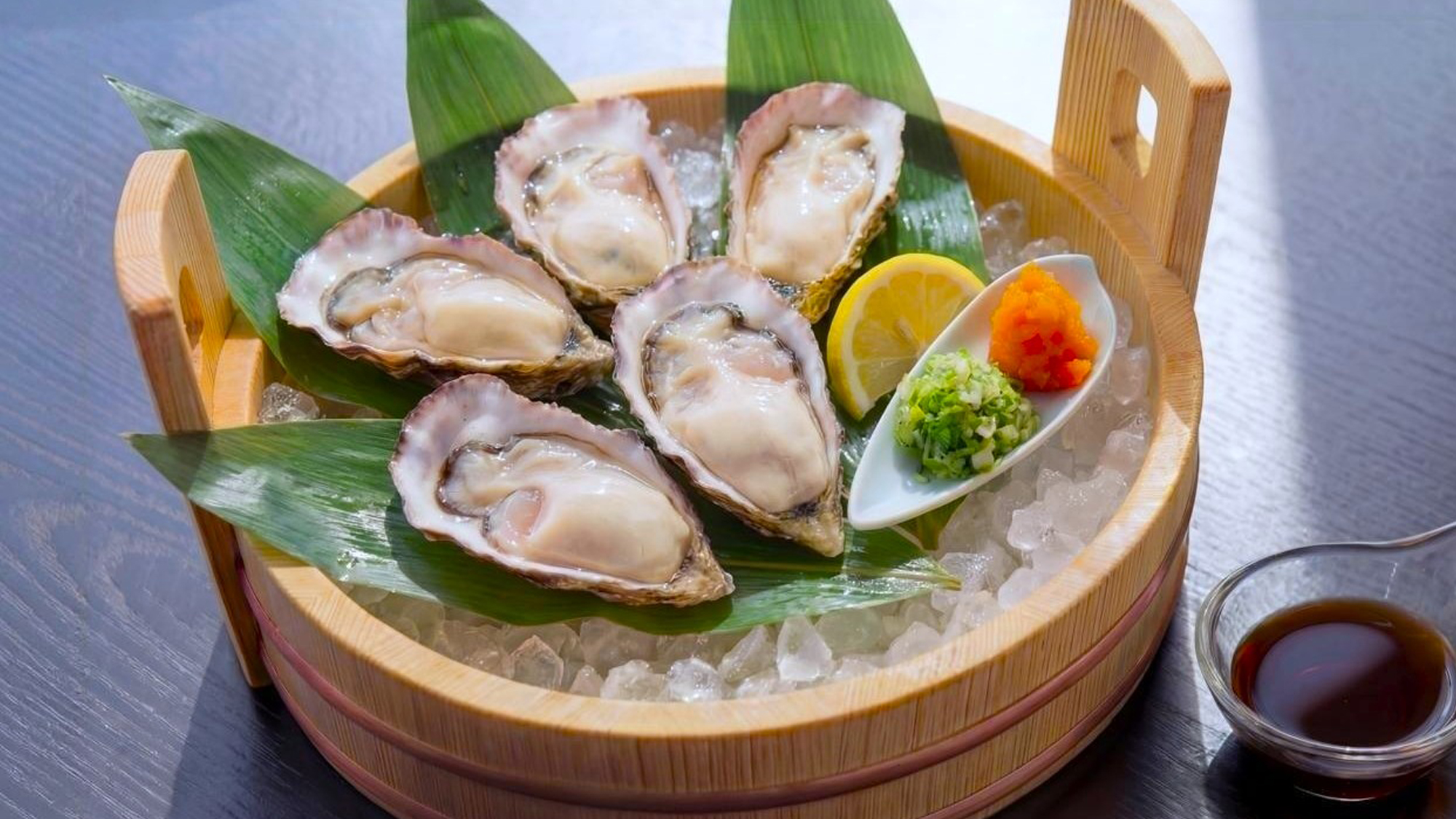 【5月から9月　別注文　冷やし蒸し牡蠣】「濃厚な旨味」と「さっぱりした清涼感」を同時に楽しめます