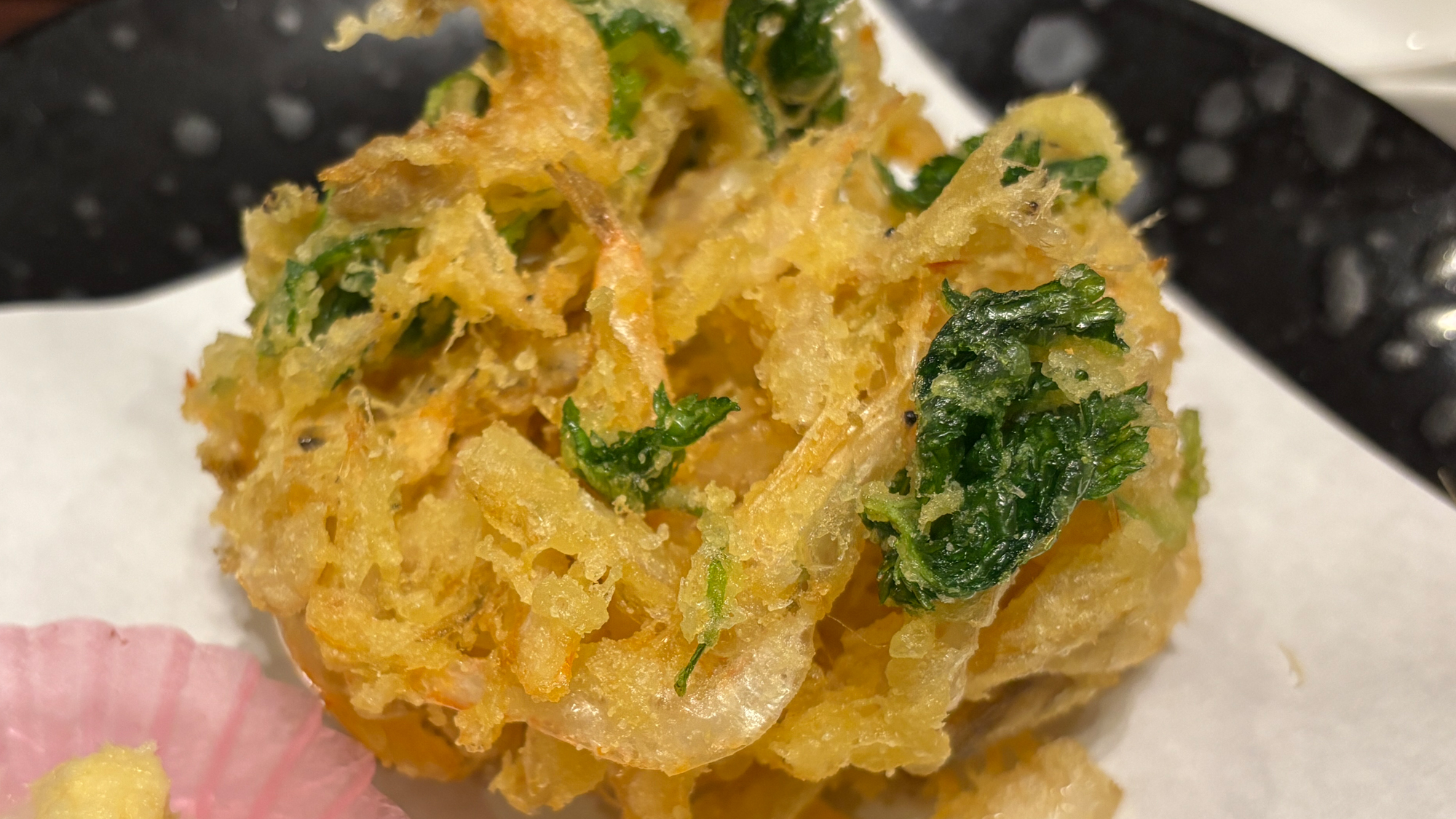 【一番人気！白えびのかき揚げ】「万葉の膳」をグレードアップ！富山湾の宝石を食べたい！数量限定特別膳