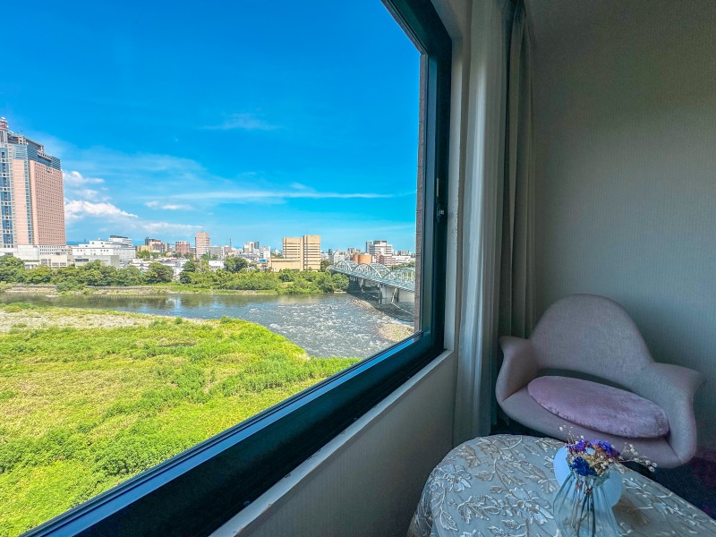 レディースルームからの眺め