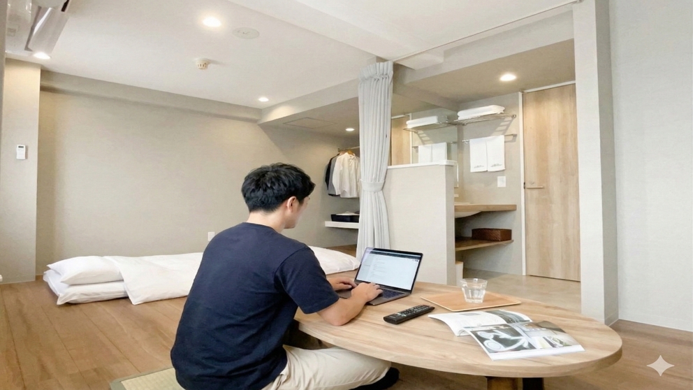 【期間限定セール！1名専用　素泊まり】ワンランク上の広々ルームECOステイ＜現金不可＞
