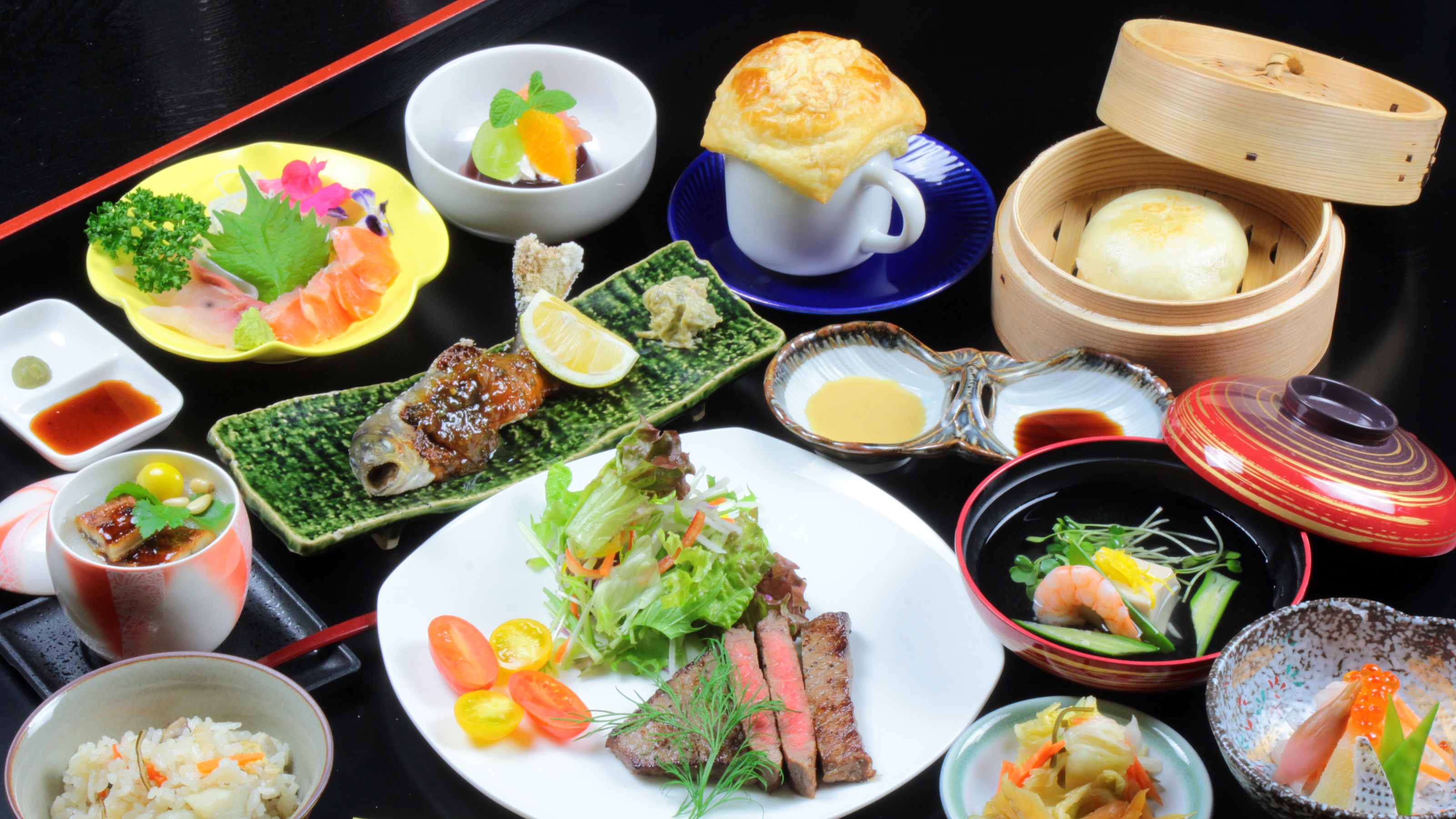 こだわりぬいた素材を活かした三代目の料理に舌鼓