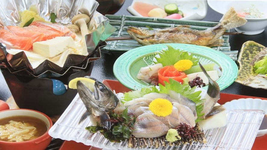 ■ギンヒカリ・雪魚・岩魚”川魚三昧■