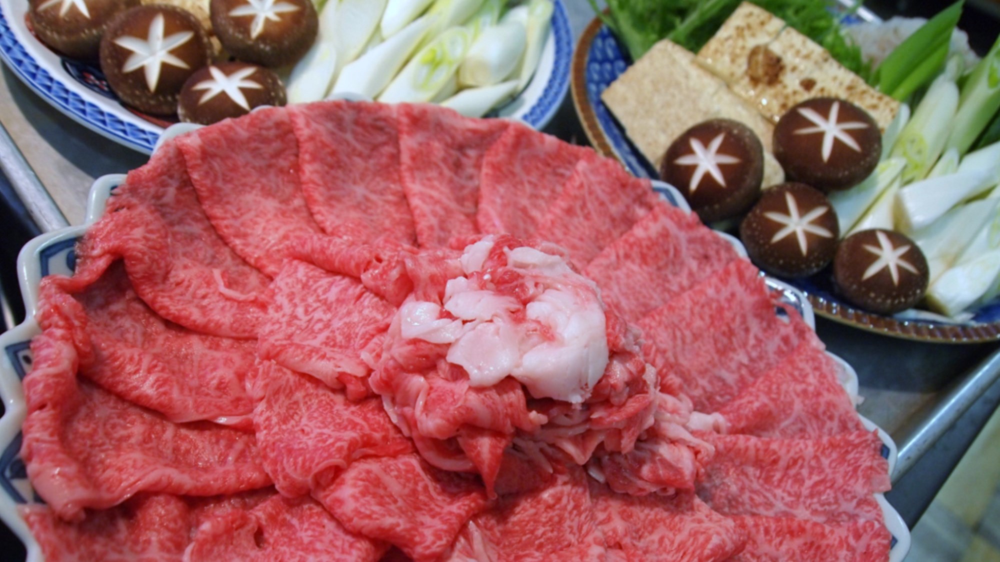 ［葱壱-NEGIICHI］下仁田葱と上州和牛のすき焼き