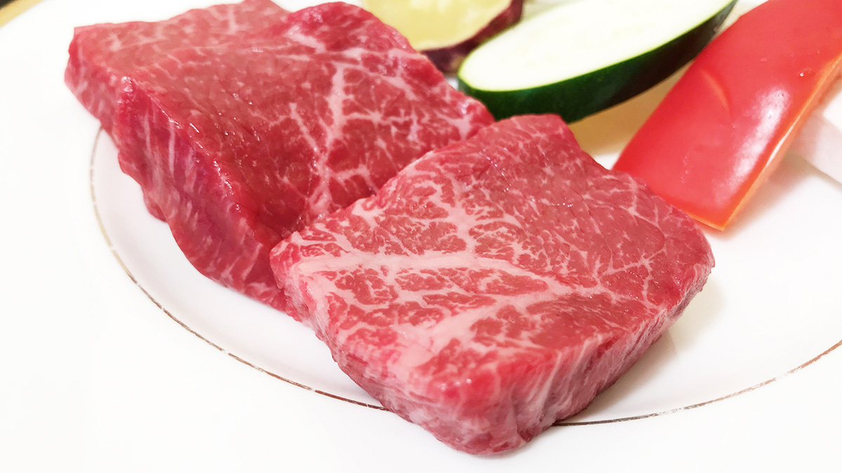 上州牛のサイコロステーキ