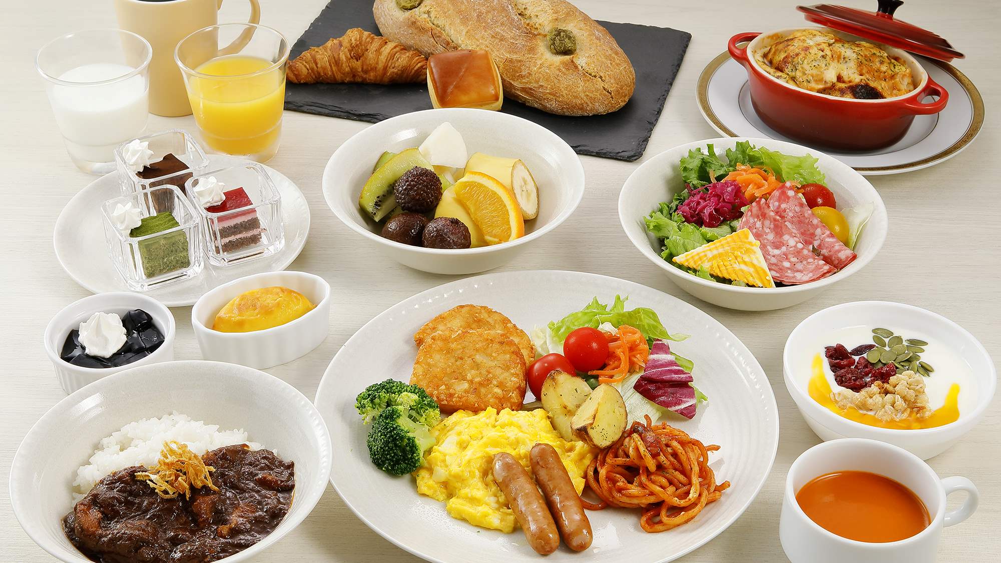 朝食ビュッフェ　※写真はイメージです