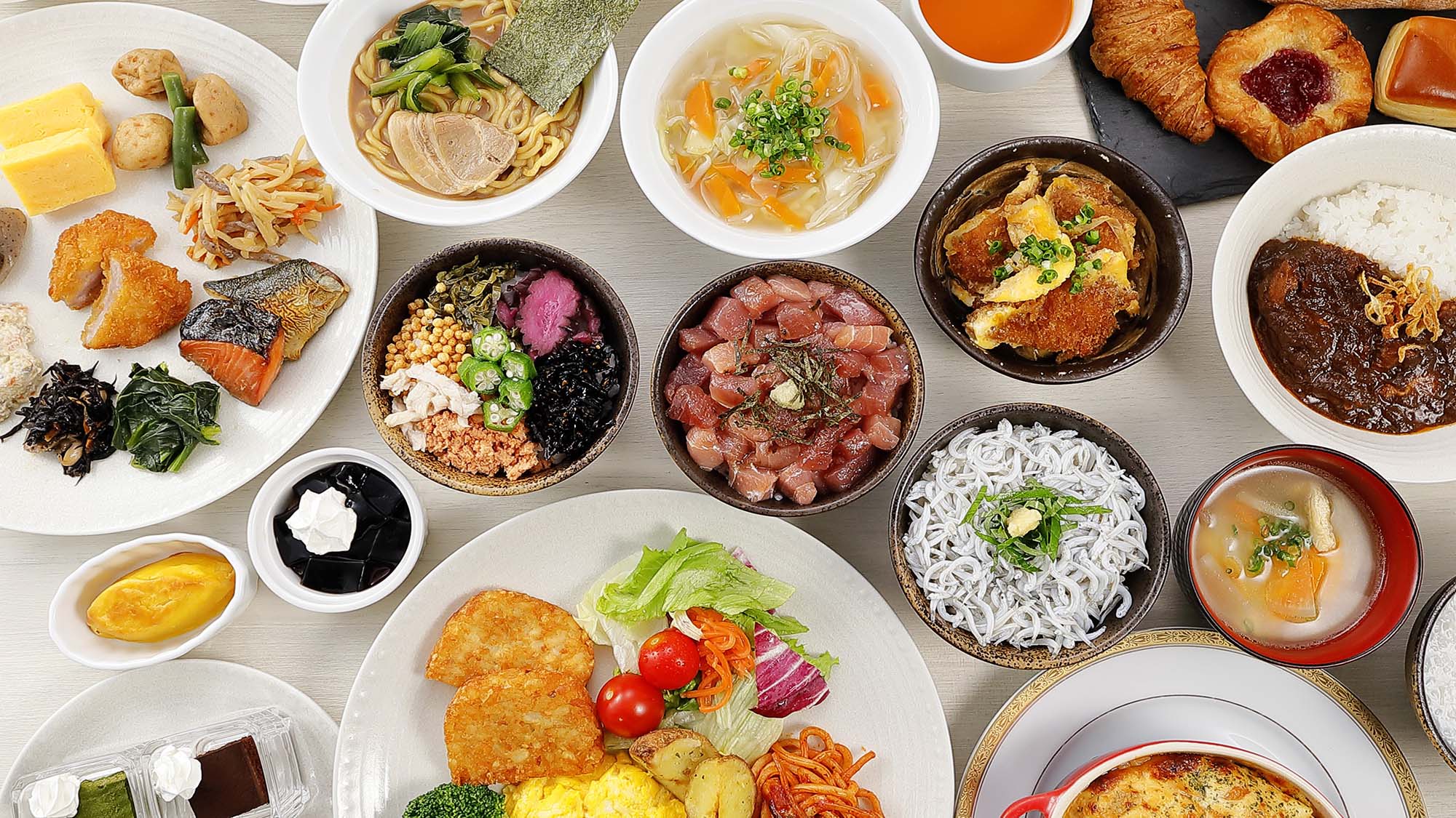 朝食ビュッフェ　※写真はイメージです