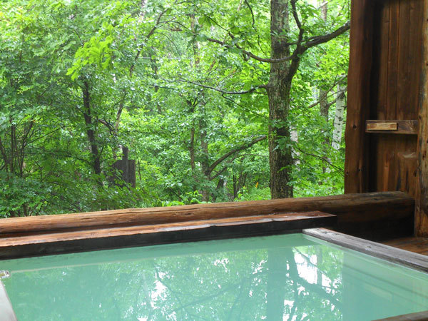 Summer hot springs