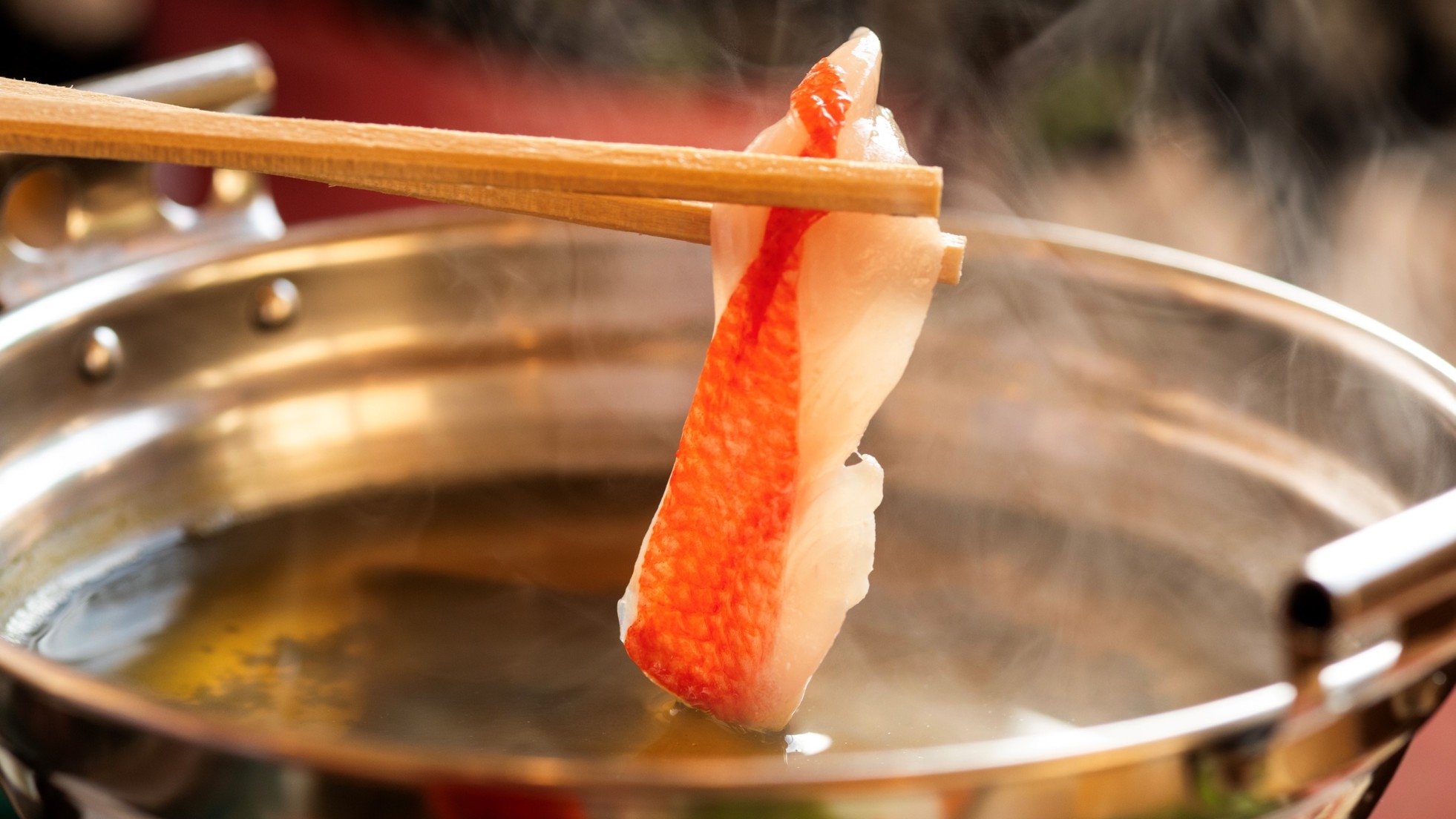 《金目鯛しゃぶしゃぶ》金目鯛しゃぶしゃぶ＆選べる陶板焼き