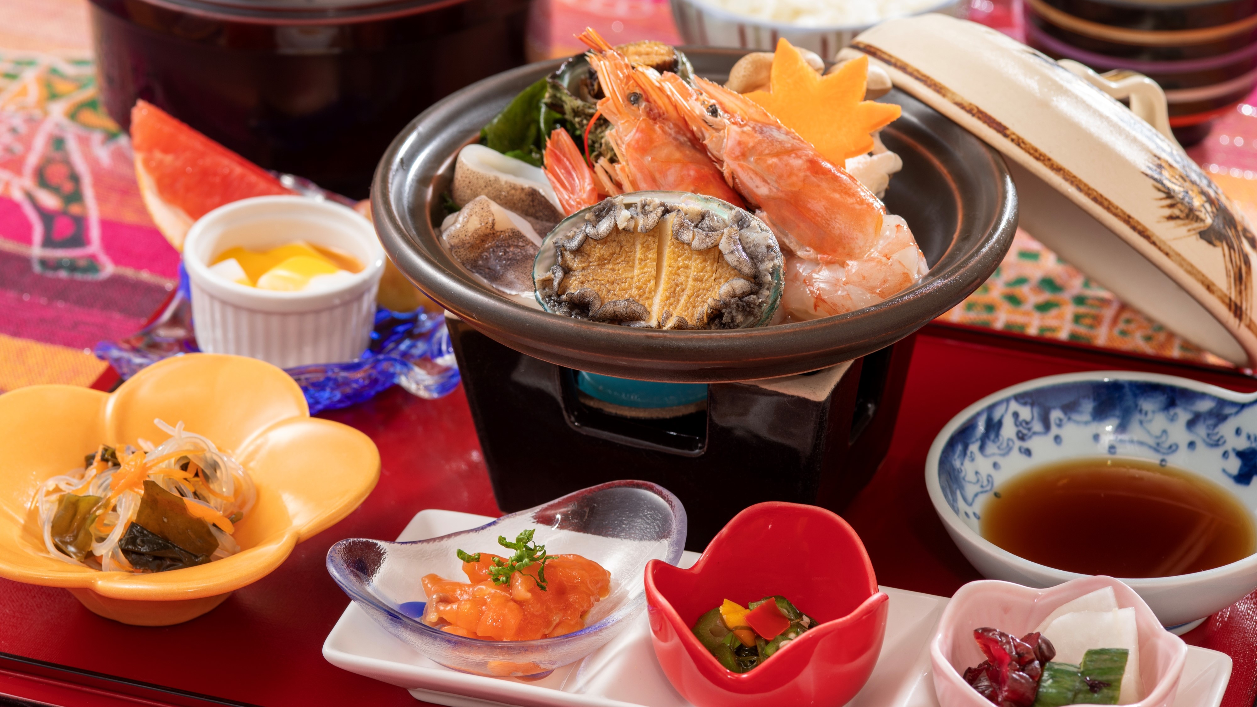 定食・海鮮陶板焼き