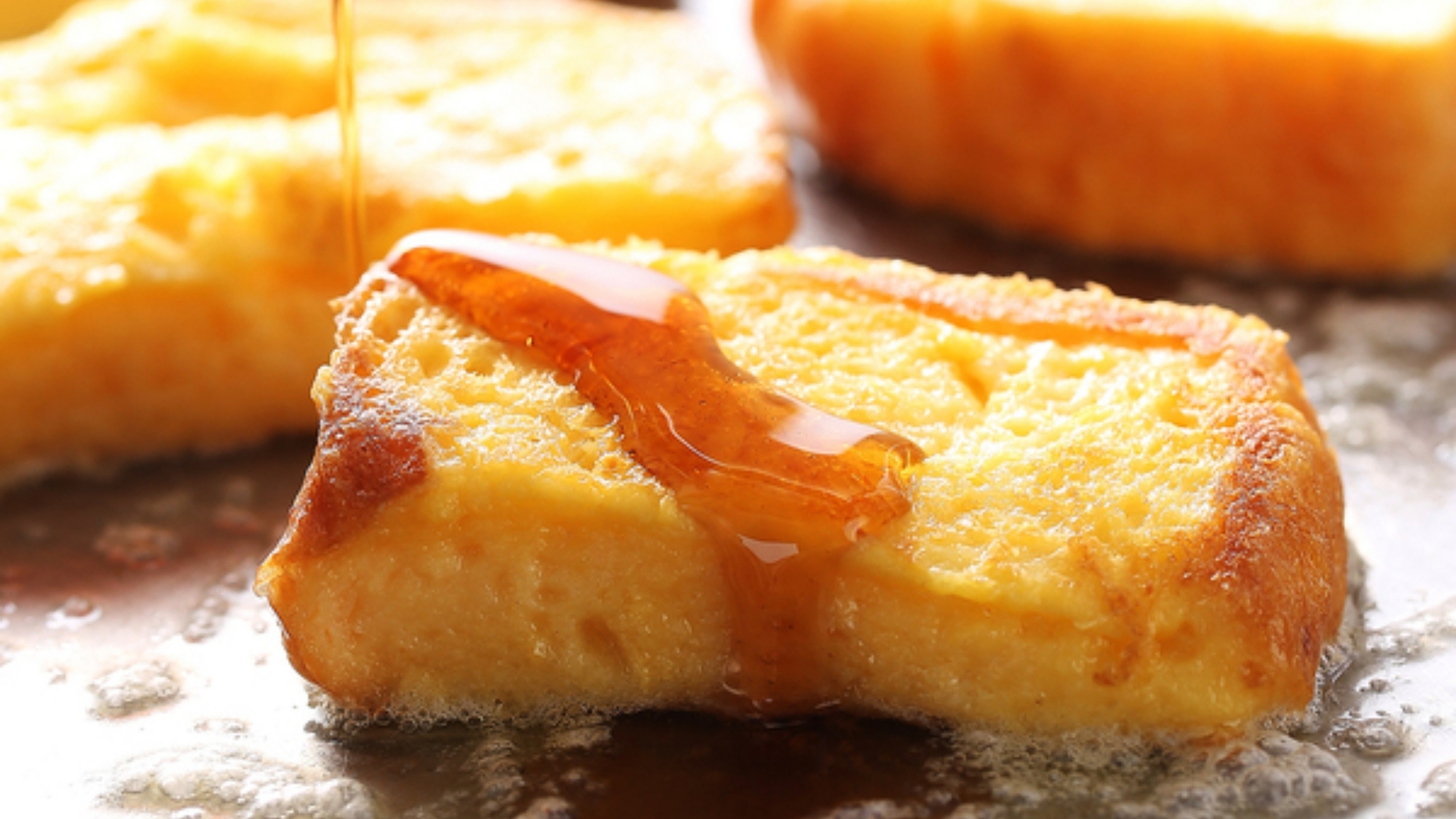 ふわふわ！お米のパンのフレンチトースト