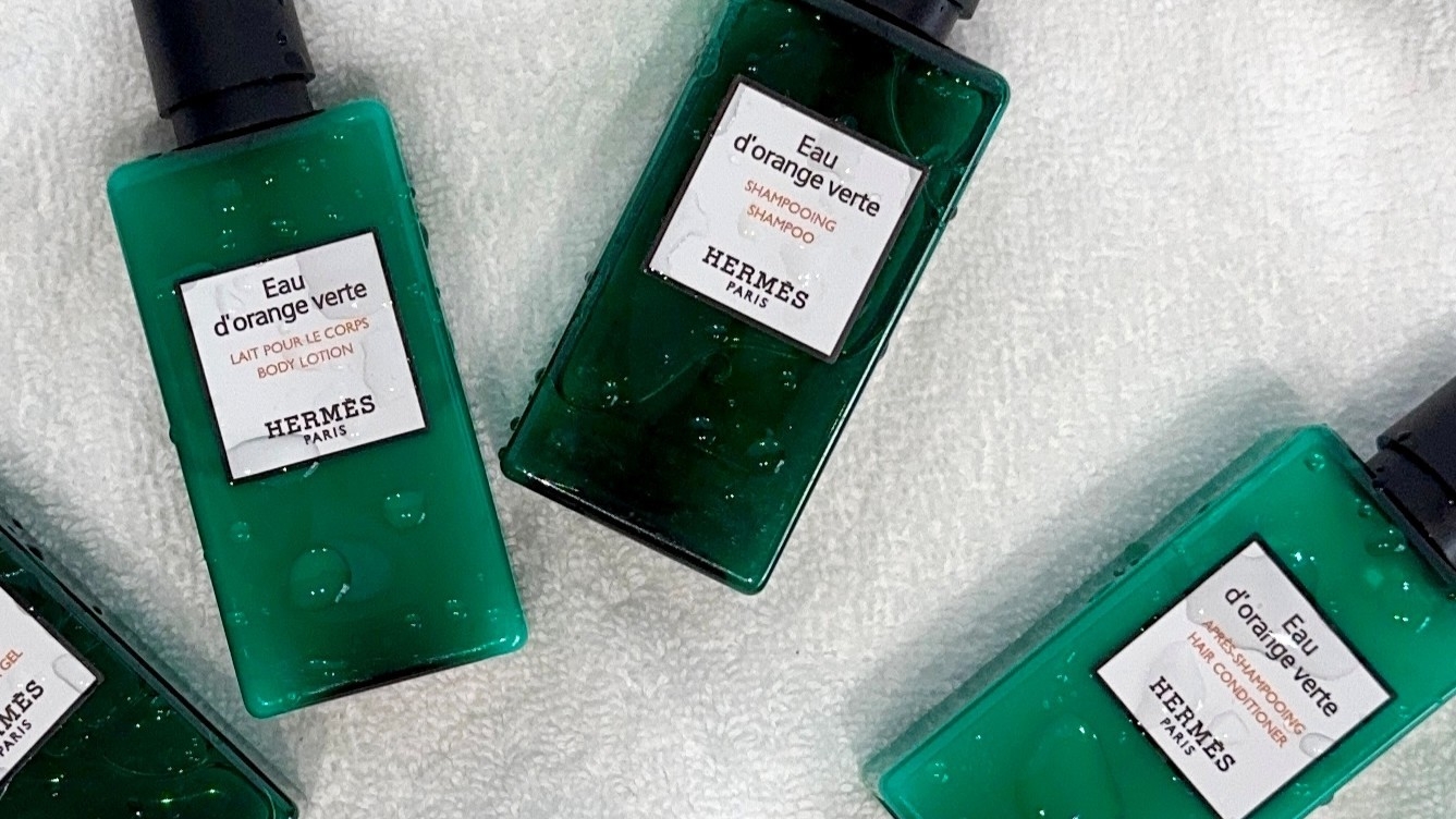 憧れの『HERMES』バスアメニティセット付き〜エルメスのオレンジに愛される香り〜