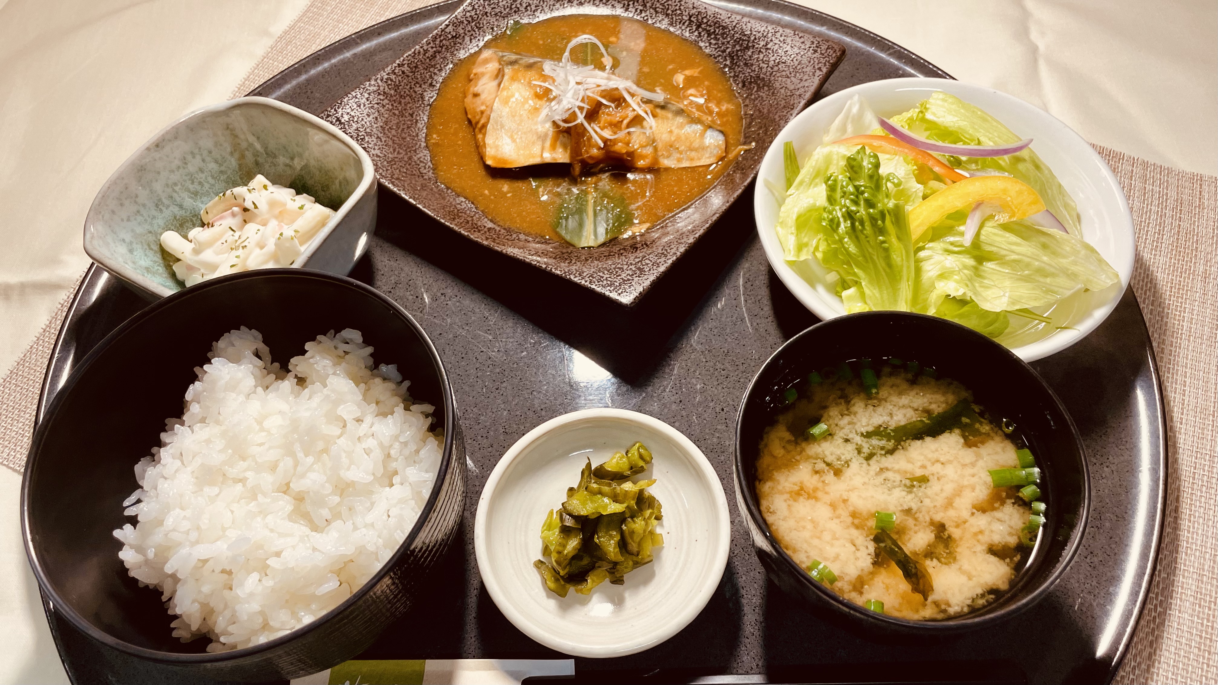 鯖の味噌煮定食（夕食付プラン限定）