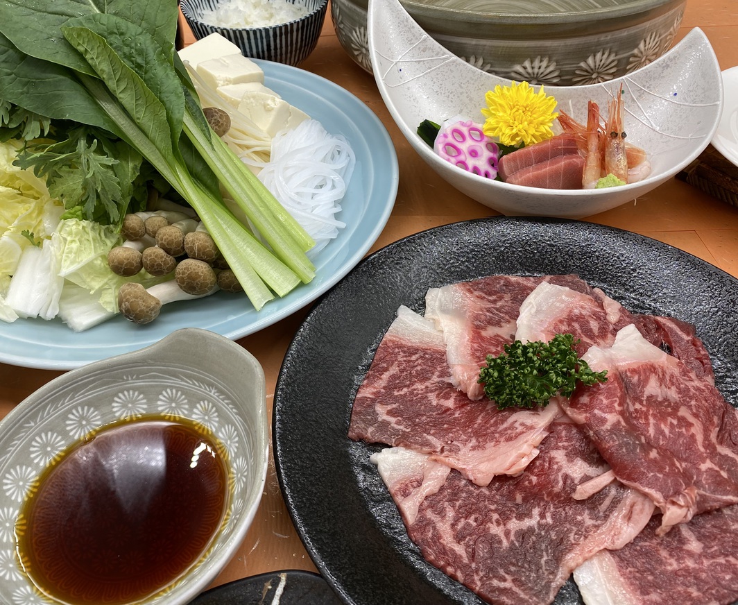 とろける旨さ【国産牛】をしゃぶしゃぶで