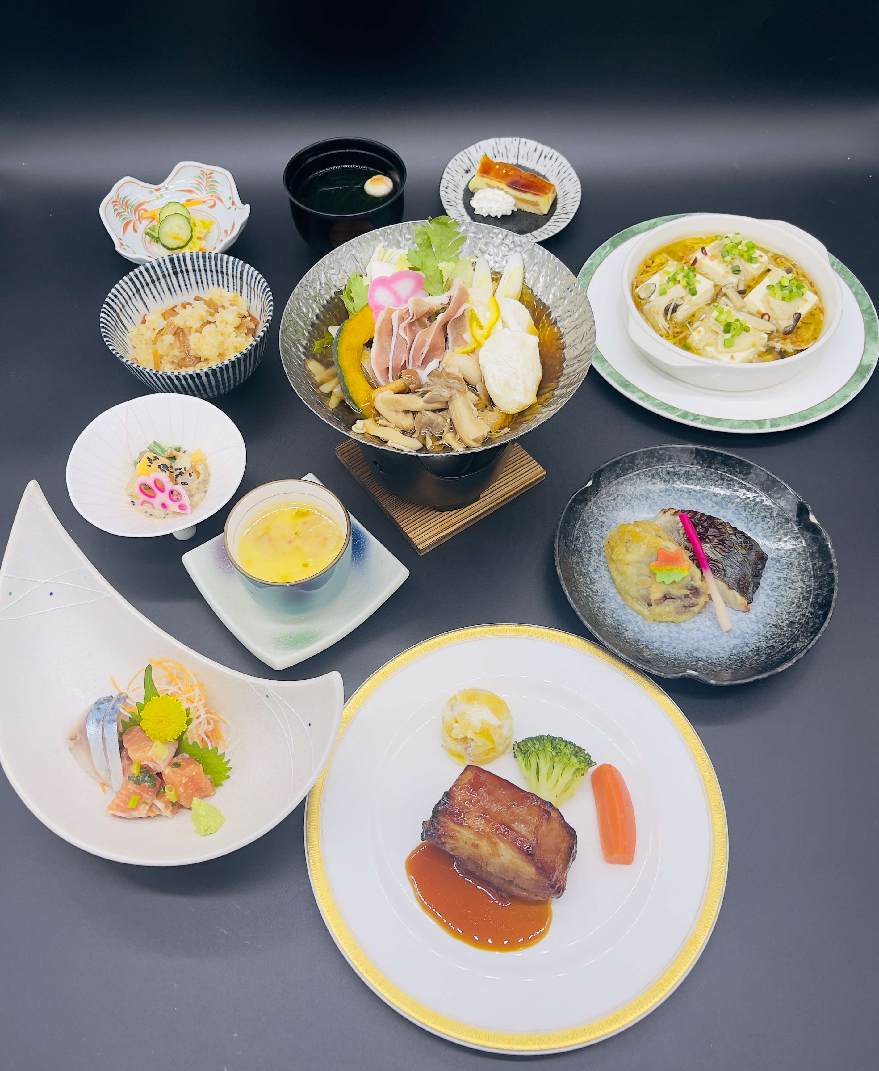 料理長おすすめ季節のコースディナー　2025秋