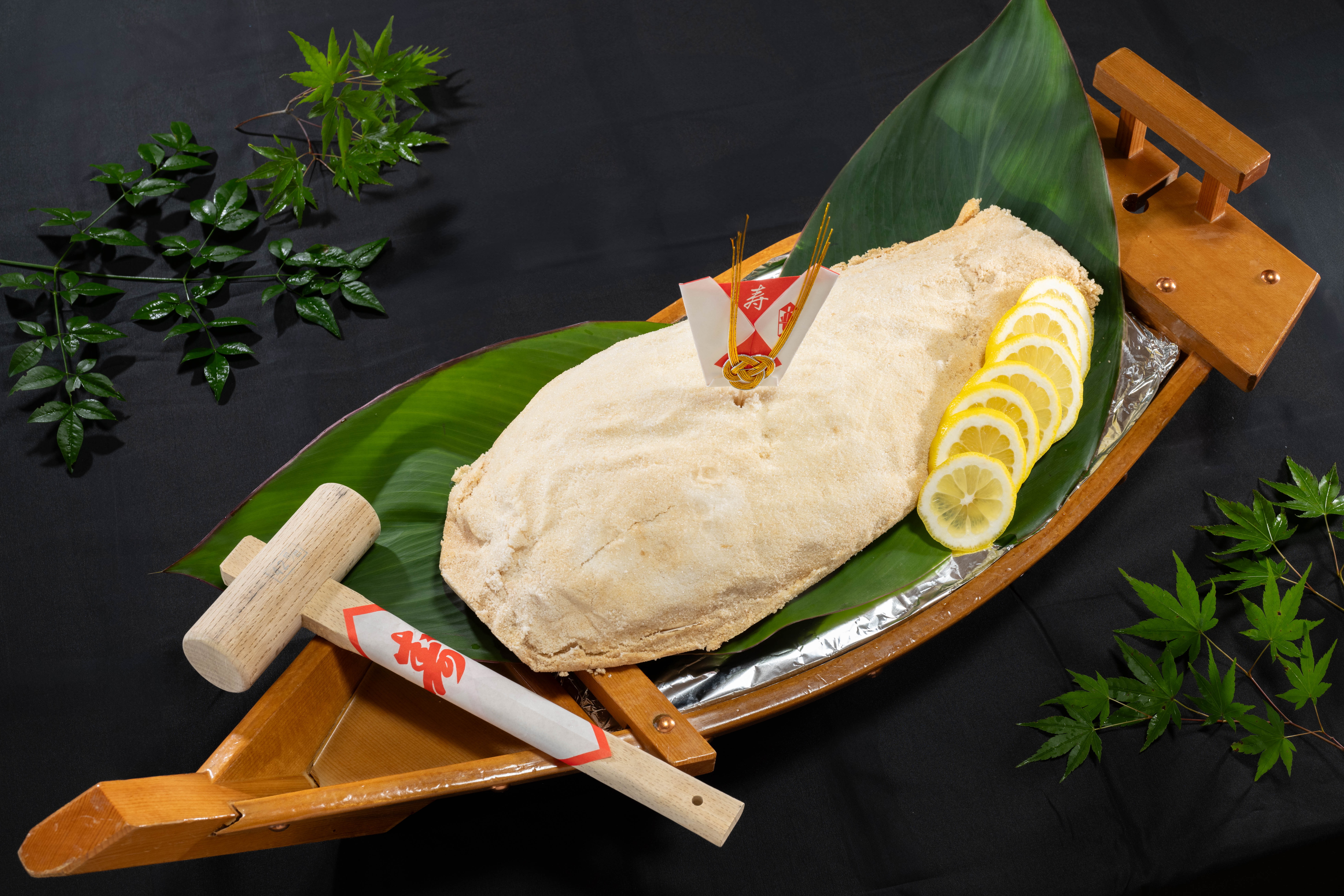 お祝い時の鯛の塩釜