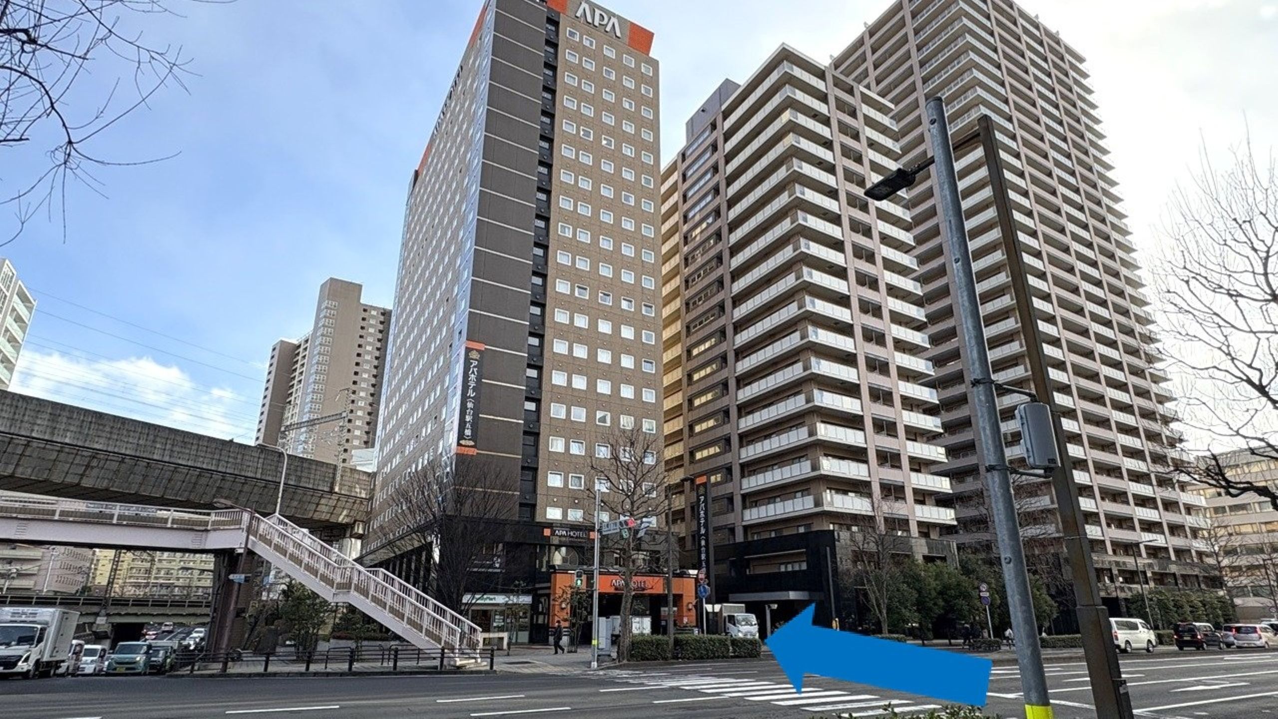 仙台駅からの道順4