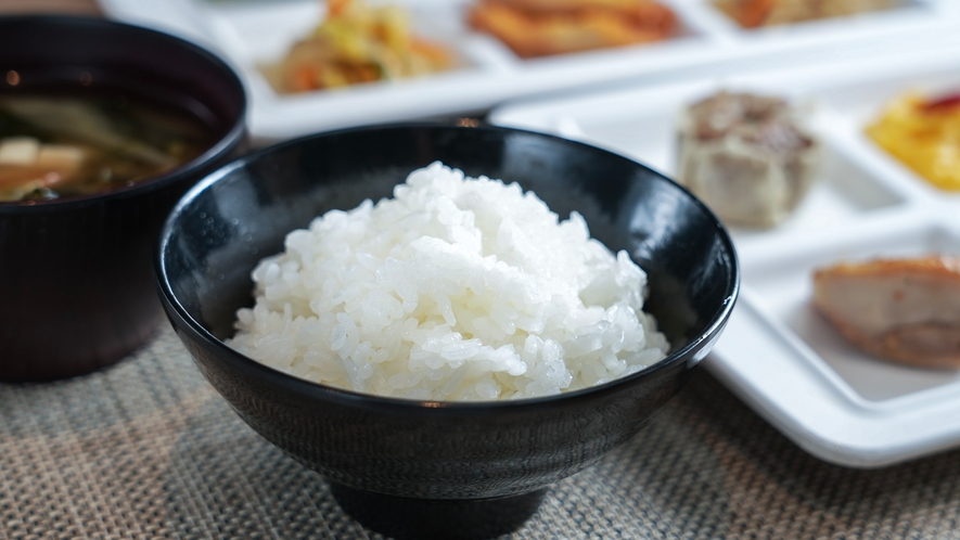 お米は広島県産【ヒノヒカリ】を使用