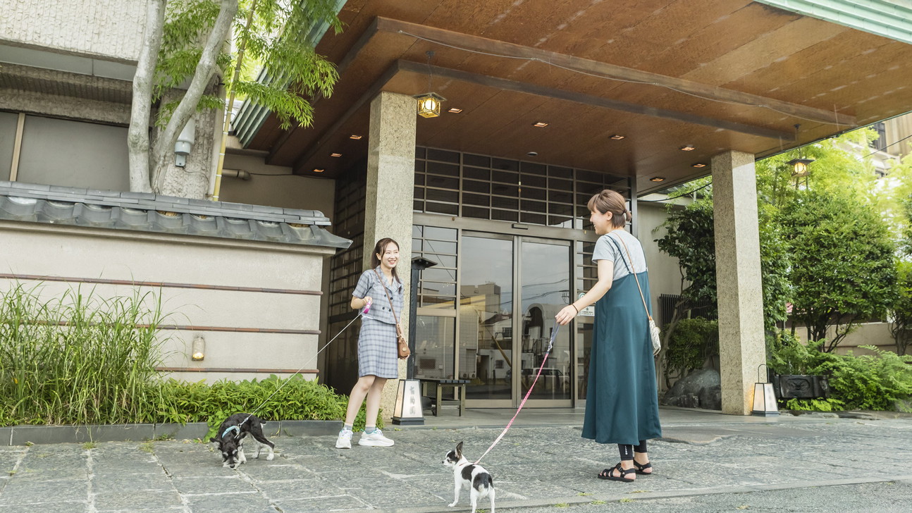 【愛犬も一緒に旅行】1泊2食スタンダード会席◆別室のペットルーム利用料込み◆