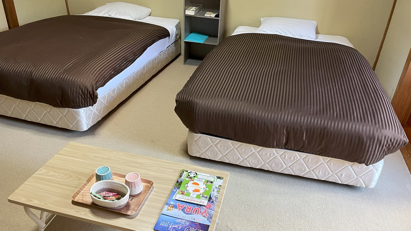 ツインルーム■喫煙可　☆駐車場＆軽朝食無料！☆