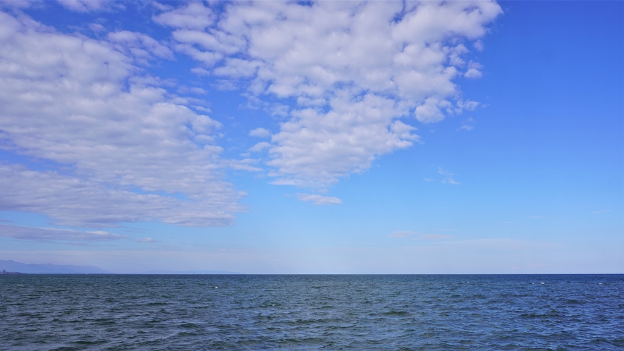 伊勢湾に面した目の前が海のロケーションが最高です