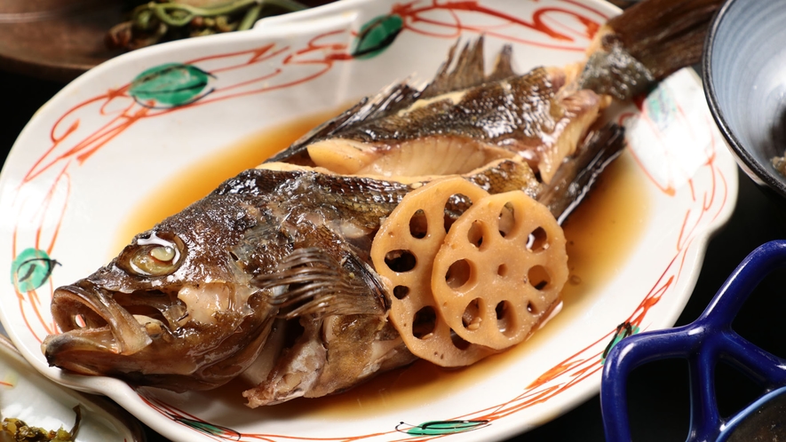 夕食◆煮魚ならではの柔らかさと、素朴な味わい*