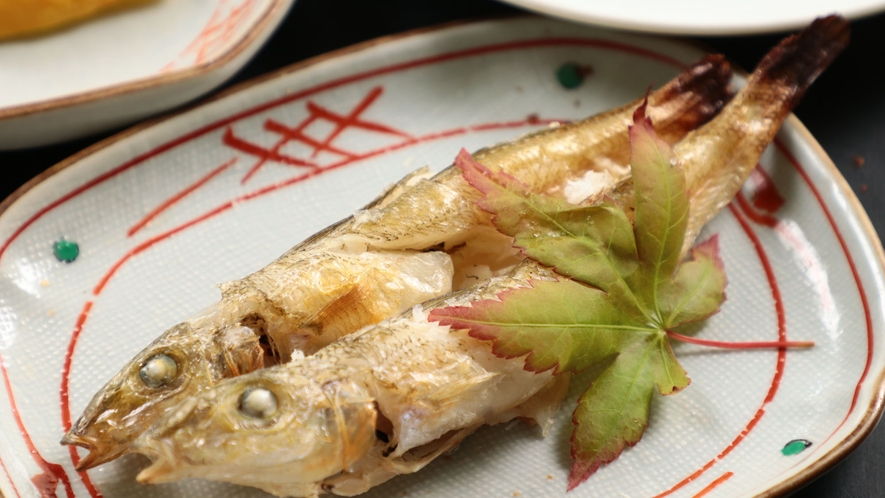 朝食◆素朴な味わいが魅力の焼き魚、健康志向の方におすすめ*