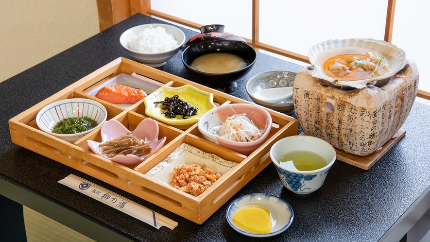 *【朝食一例】青森の郷土料理や焼き魚が美味しい朝ごはん