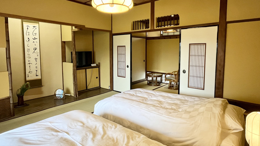 【リニューアル客室】■砧-KINUTA-■数寄屋風ツイン　禁煙室