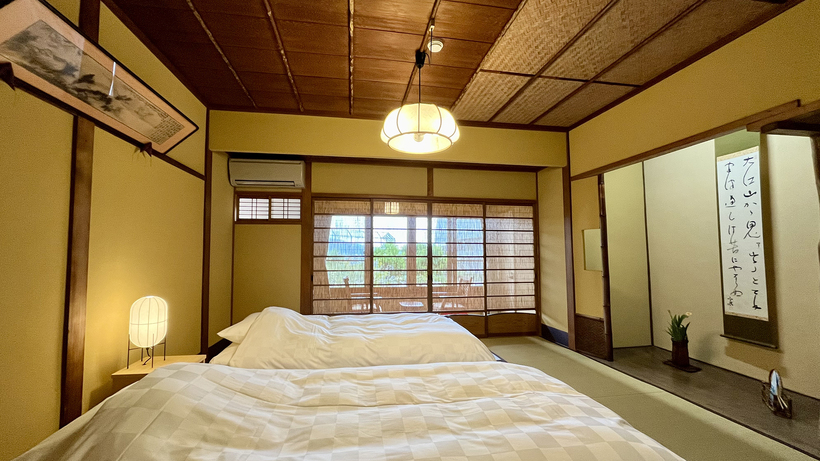 【リニューアル客室】■砧-KINUTA-■数寄屋風ツイン　禁煙室