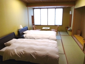 [Special room] Japanese-Western style twin bed room [Non-smoking]