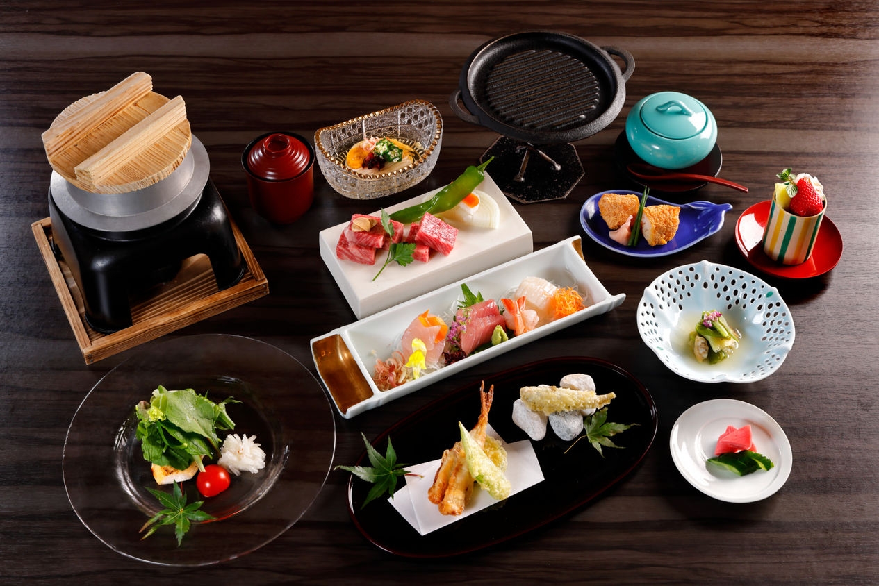 1泊2食付【信州プレミアム牛プラン】メインの調理法選べる・冷蔵庫飲み物無料　楽天ポイント（貯まる）