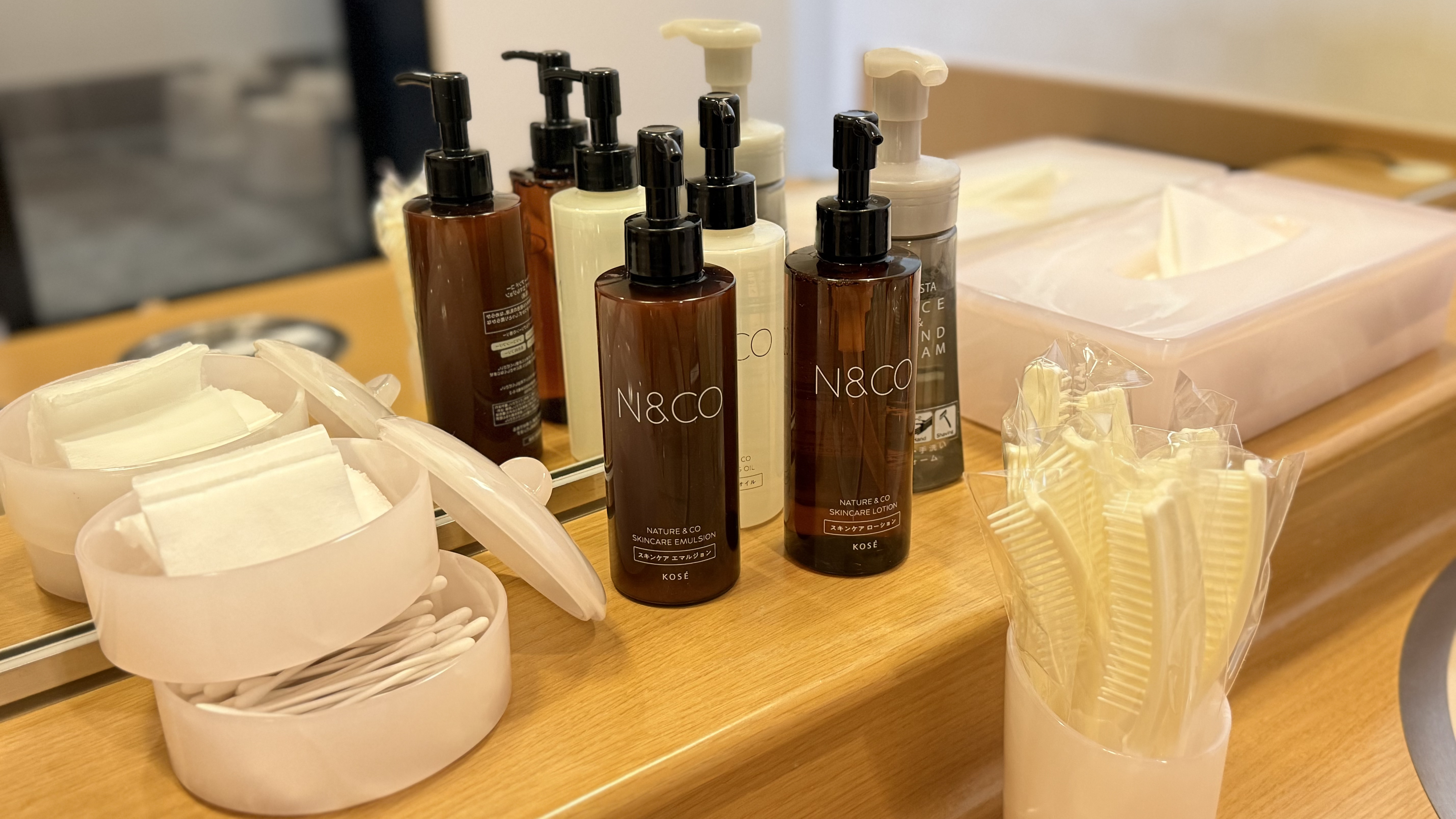 《大浴場》女湯アメニティ類1