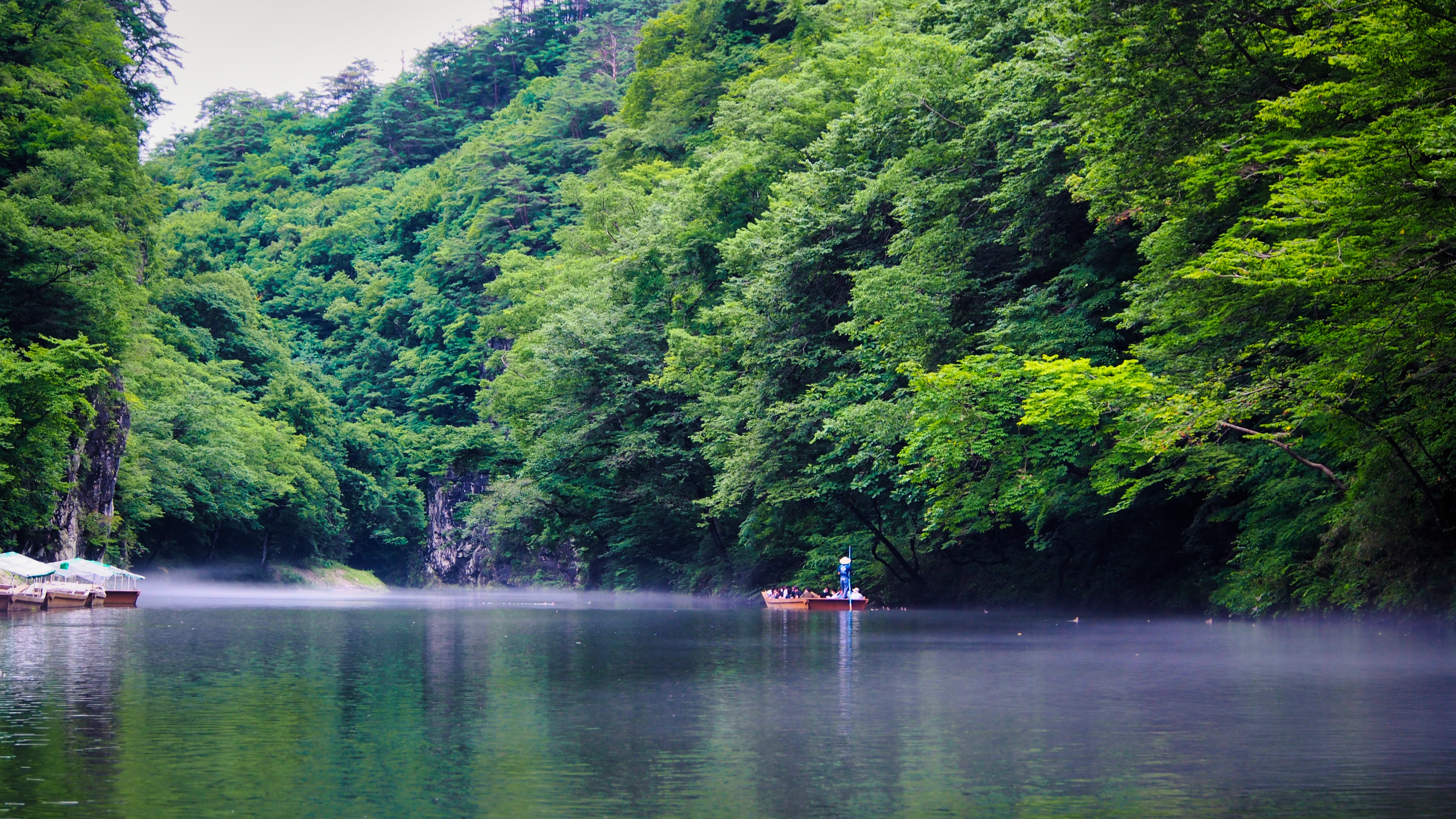 《猊鼻渓(げいびけい)》舟下り
