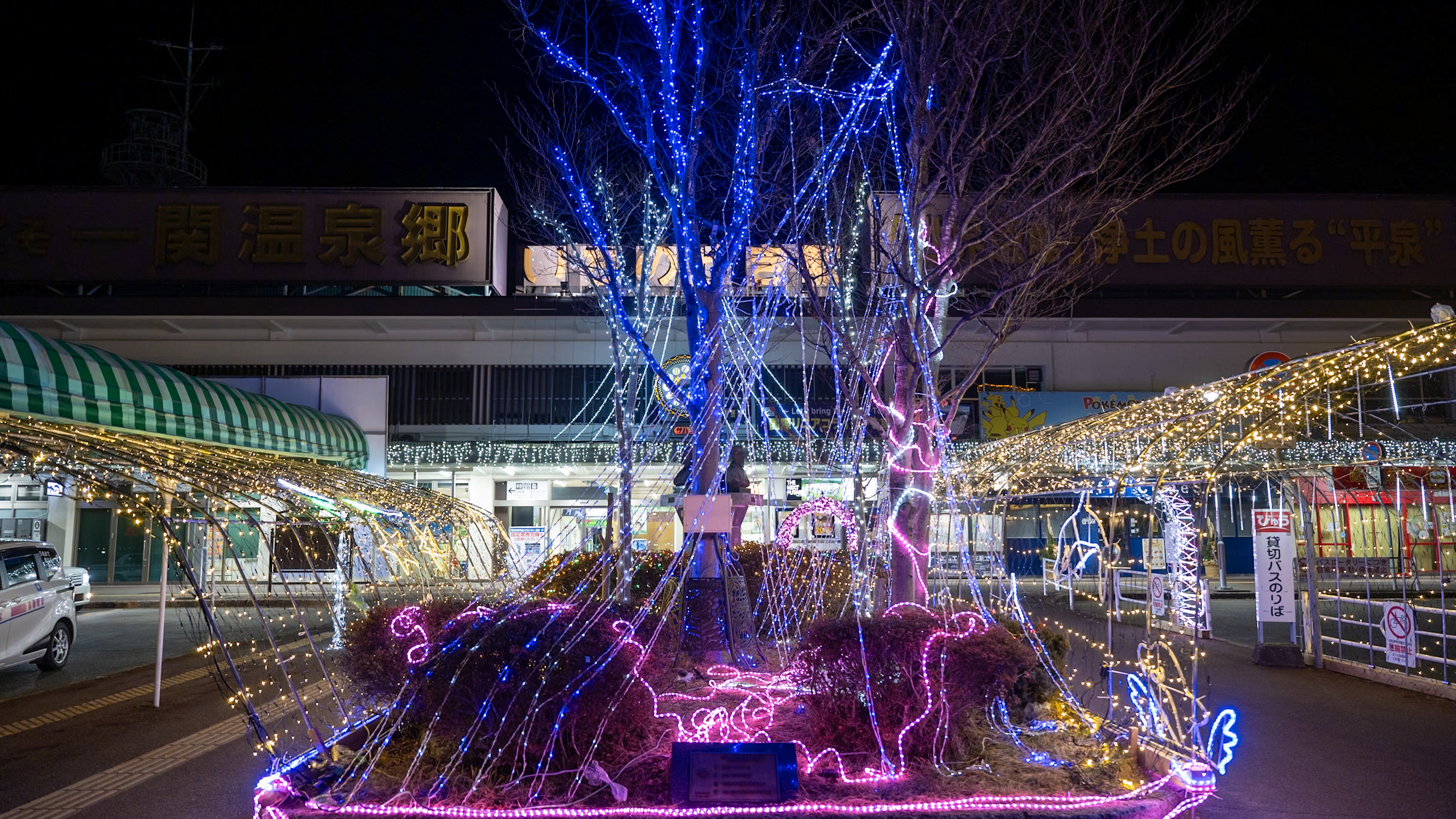 《一ノ関駅》クリスマスシーズン