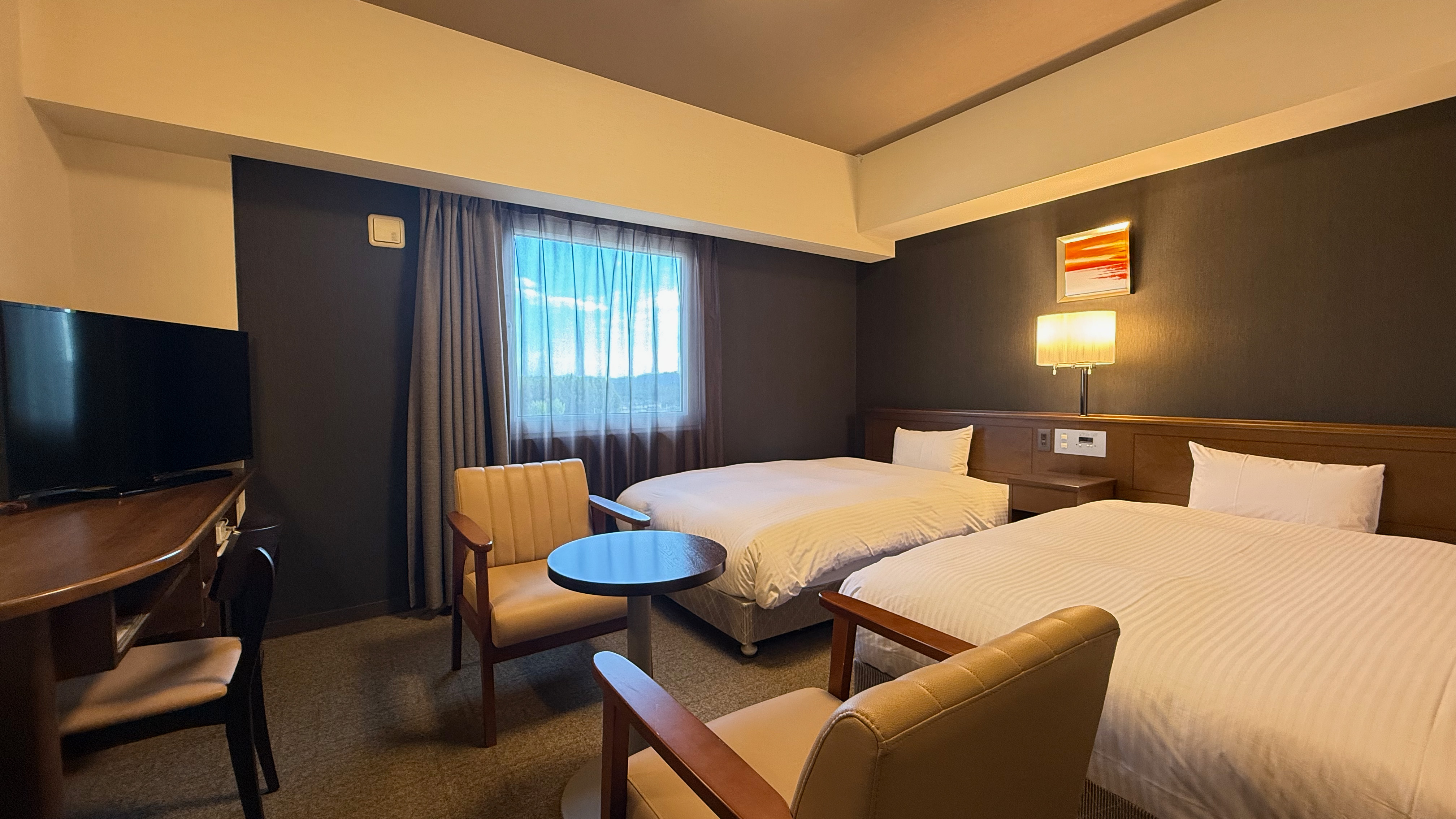 《スタンダードツイン》19平米の広いお部屋です