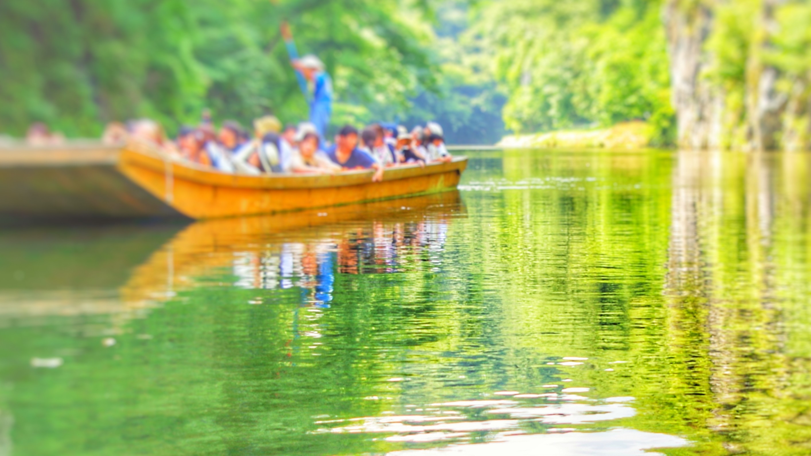《猊鼻渓(げいびけい)》水鏡