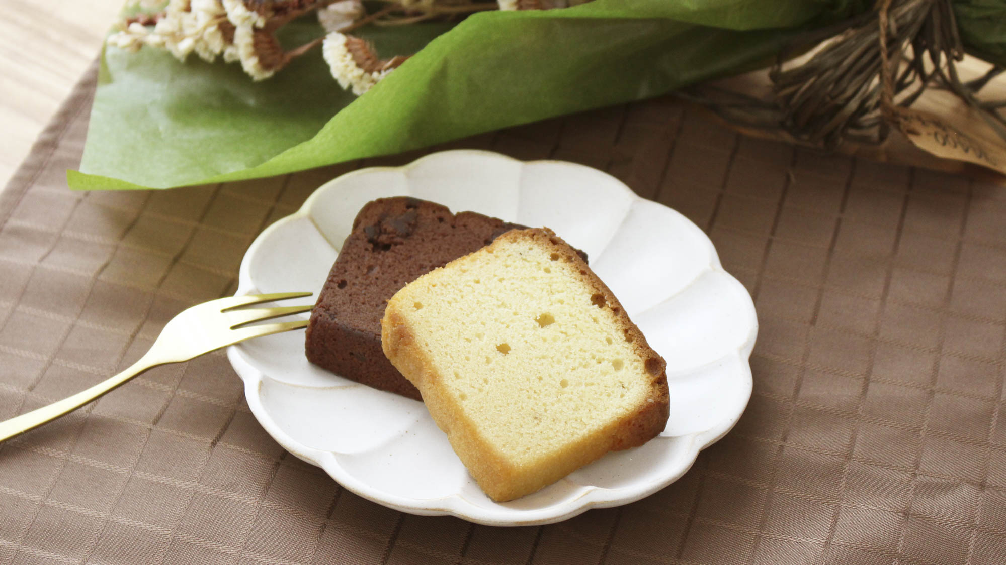 【吉野本葛天極堂"くずの子パウンド"】小麦粉・ベーキングパウダー不使用のグルテンフリー