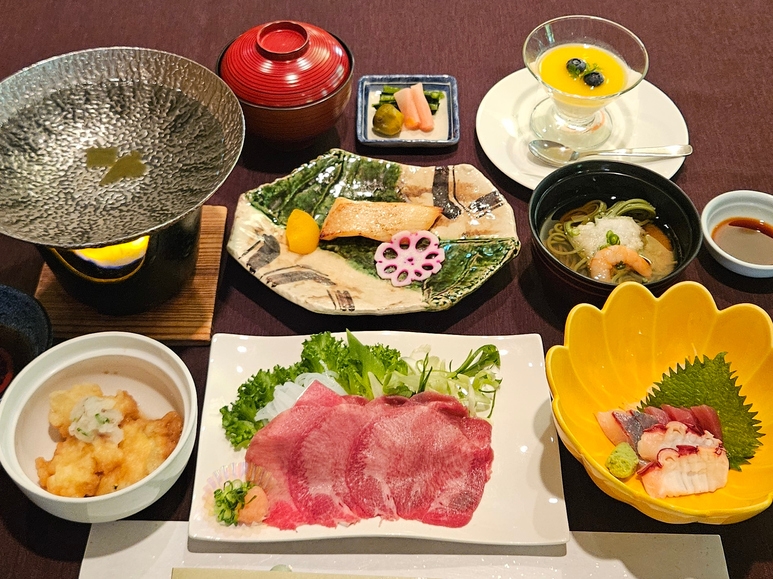 見つけたらお得！ボリューム控えめのご夕食、和食膳プラン＜１泊２食付＞