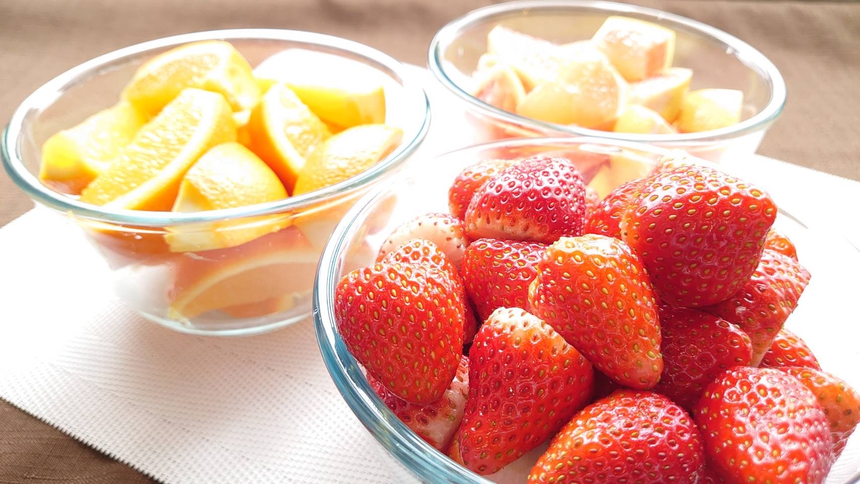 ◆朝食　フルーツ※季節により異なります（イメージ）