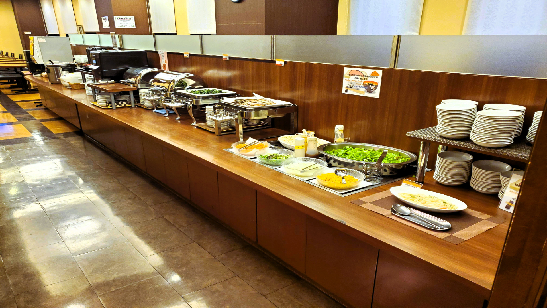 【朝食バイキング】