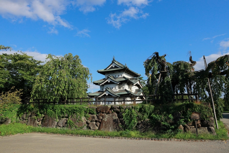 【弘前市観光名所】弘前公園(夏)