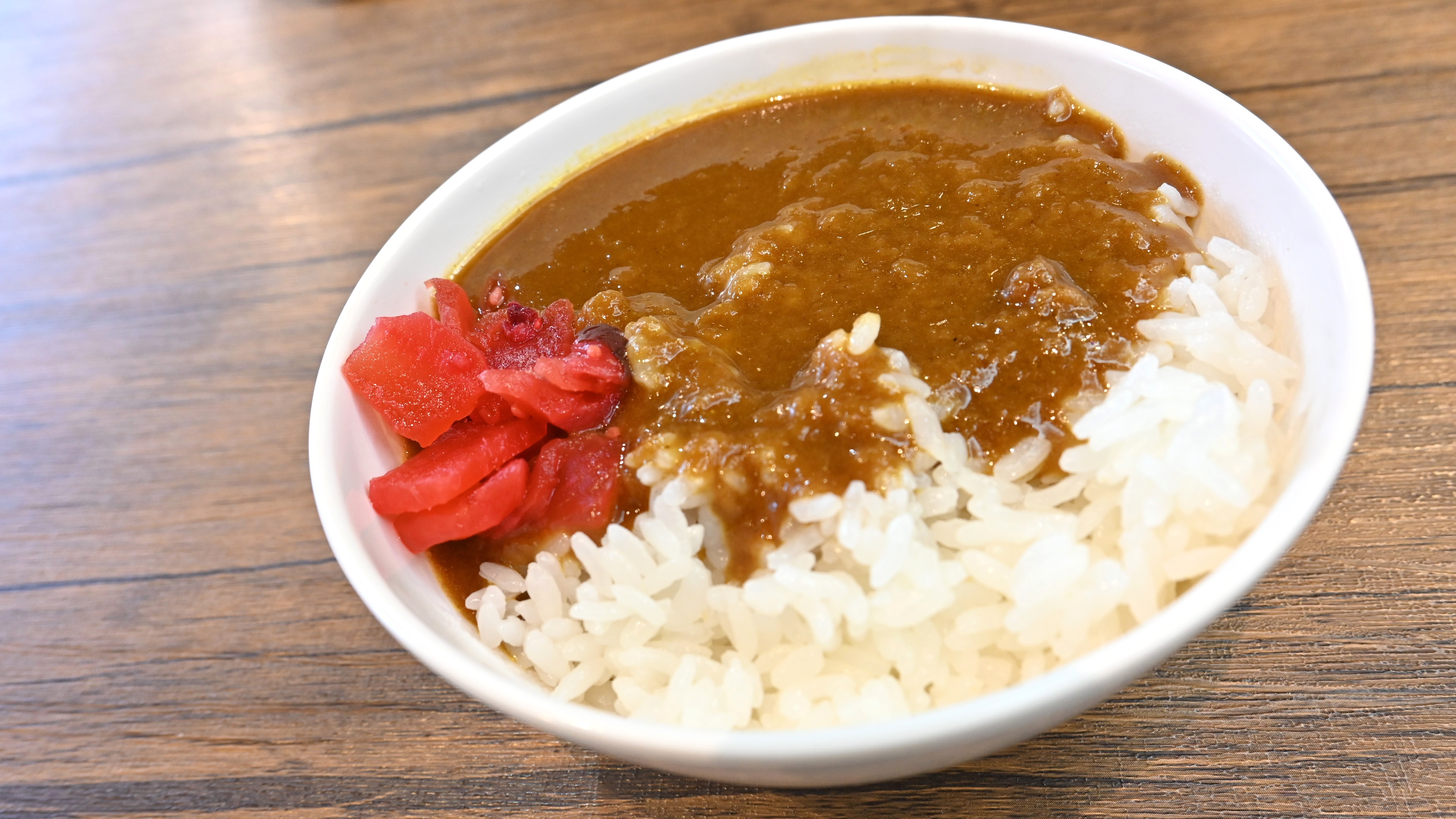GR撮影：朝食（カレー）