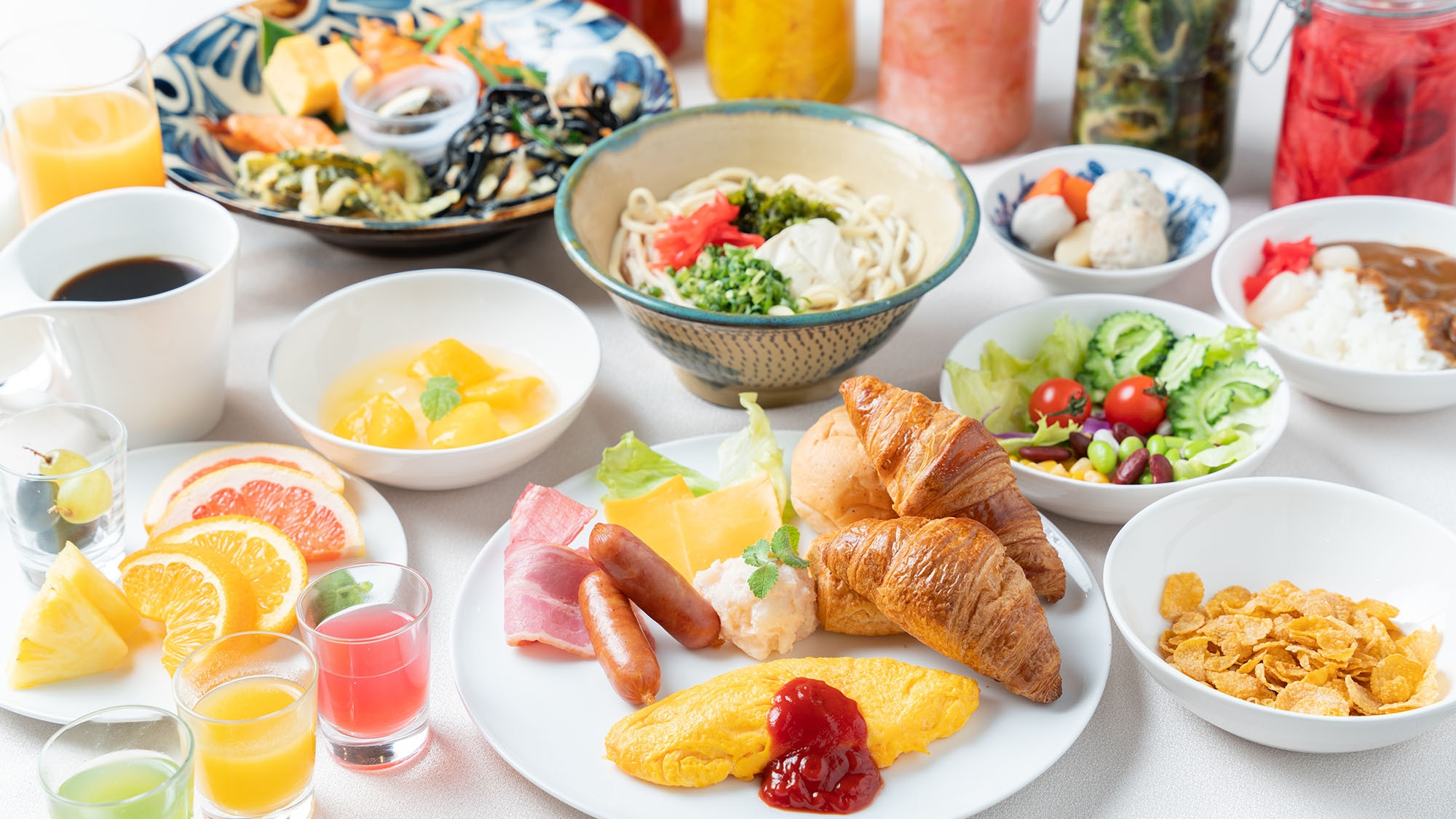 【楽パック】沖縄料理も楽しめる！ホテル自慢の朝食ビュッフェ！シンプルステイ（朝食付）