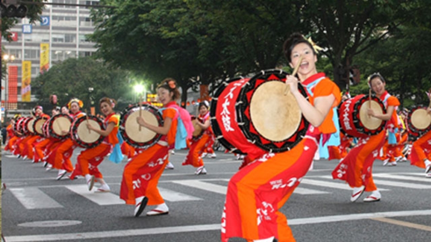 世界一の太鼓パレード「盛岡さんさ踊り」