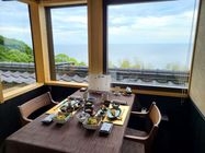 【花海月スタンダードA＝個室食事室】金目鯛の姿煮（1匹）と地魚舟盛　海鮮会席♪