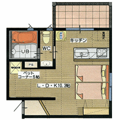 新館 コンドミニアム見取図