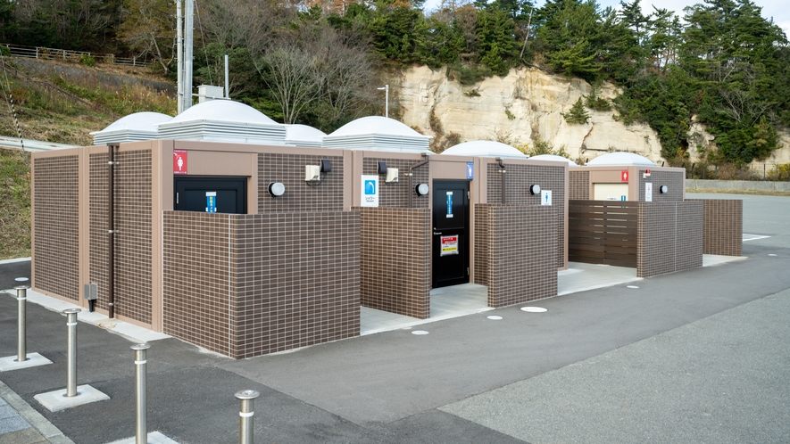 ＜岩沢海水浴場★＞Ｊヴィレッジから車で３分！シャワーブース＆トイレ